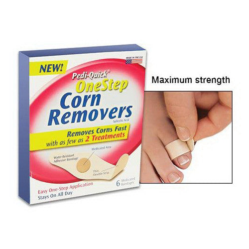 Pedifix Pedi Quick OneStep Corn Removers, 6 Ea